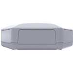 Gray Acrylonitrile Butadiene Styrene Wall Mount Hex-Box IoT Enclosure