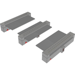 Cable Assembly 0.85m 30AWG 1.27mm 30 to (30/30)POS IDC Connector to 2(IDC Connector) F-F TIGER EYE™ Bulk