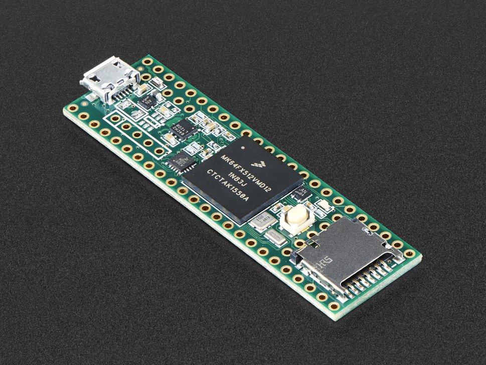 Adafruit Industries-3267 Sistema integrato, schede e kit di sviluppo MK64FX512VMD12 Microcontroller Development Board 120MHz CPU 256KB RAM 4KB/512KB EEPROM/Flash