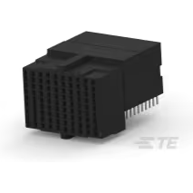 TE Connectivity-1934228-1 背板连接器 Conn Backplane RCP 90 POS 1.9mm Press Fit RA Thru-Hole Bag