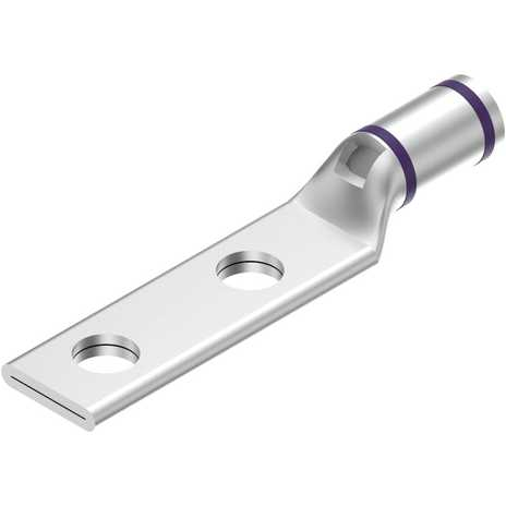 BURNDY-YAV28L2TC38FX Steckverbinderanschlüsse Lug Terminal (4/0)AWG Copper Purple 87mm Tin Carton