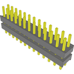 Conn Board Stacker HDR 26 POS 2.54mm Solder ST Top Entry Thru-Hole Bulk