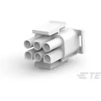 TE Connectivity-1586846-1 Custodia filo connettore dedicato Conn Housing PL 6 POS Crimp ST Cable Mount Natural Package