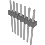 Conn Unshrouded Header HDR 7 POS 2.54mm Solder ST Top Entry Thru-Hole Bulk