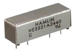 Littelfuse-HE3321A0400 Reed-Relais Reed Relay 5VDC 500Ohm 0.5A SPST-NO(24.13x7x7.4)mm THT Dry