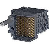 Molex-76500-3807 Steckverbinder, Mutterplatine Conn Backplane HDR 96 POS 1.9mm Press Fit RA Thru-Hole Impact™ Tray
