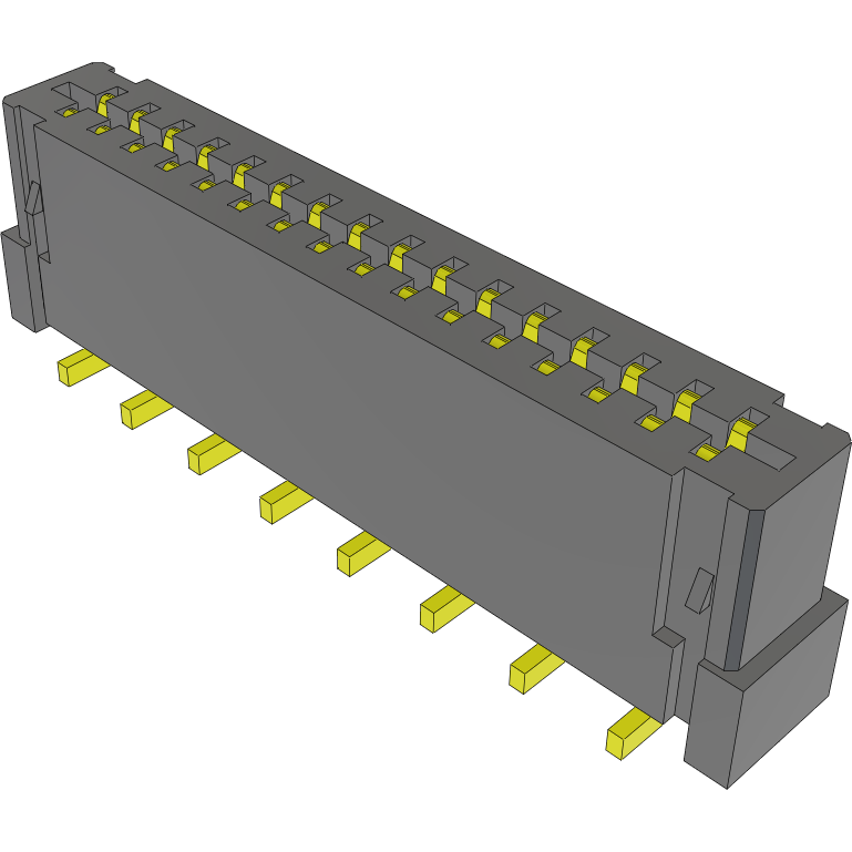 Samtec-FC1-16-01-T Connector FFC-FPC Conn FFC Connector SKT 16 POS 1mm Solder ST SMD Tube