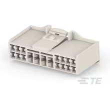 TE Connectivity-368497-1 Connector Discrete Wire Housing Conn Housing RCP 18 POS Crimp ST Cable Mount Natural Tray