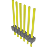 Conn Unshrouded Header HDR 6 POS 2.54mm Solder ST Top Entry Thru-Hole Bulk