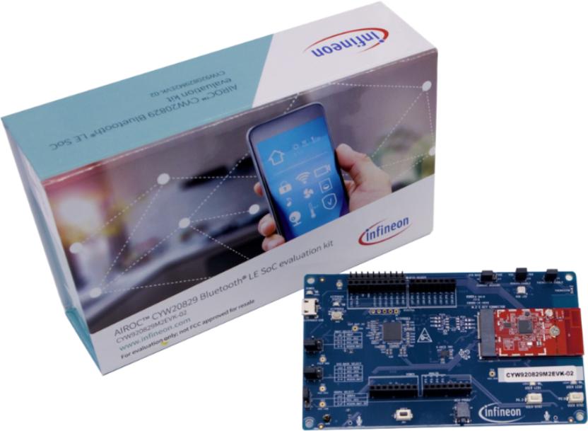 Infineon Technologies AG-CYW920829M2EVK-02 射频/无线开发板和套件 CYW20829 Bluetooth Evaluation Kit