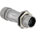 Eaton-UT0X7MS147S Steckverbinder, rund Conn Circular SKT 7 POS Crimp/Screw ST Jam Nut 7 Terminal 1 Port