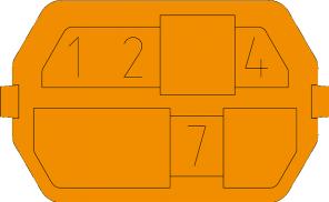 ept-244-8021 Steckverbinderzubehör Connector Accessories Coding Box
