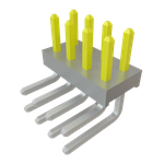 Conn Unshrouded Header HDR 8 POS 2mm Solder RA Side Entry Thru-Hole Bulk