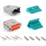 Kit, At Series, 12 Pos. Plug, Receptacle, Contacts, And Wedgelocks