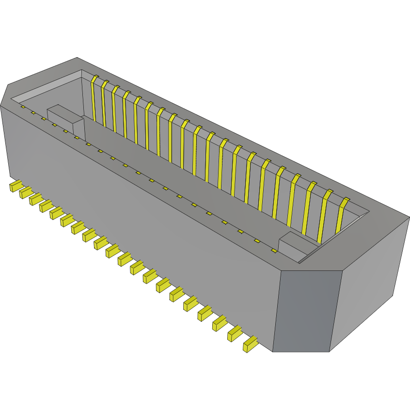 Samtec-BTE-020-01-C-D-A Connector Headers and PCB Receptacles Conn Micro Terminal HDR 40 POS 0.8mm Solder ST SMD Tray