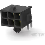 Conn Wire to Board HDR 6Power POS 3mm Solder RA Side Entry Thru-Hole Tray