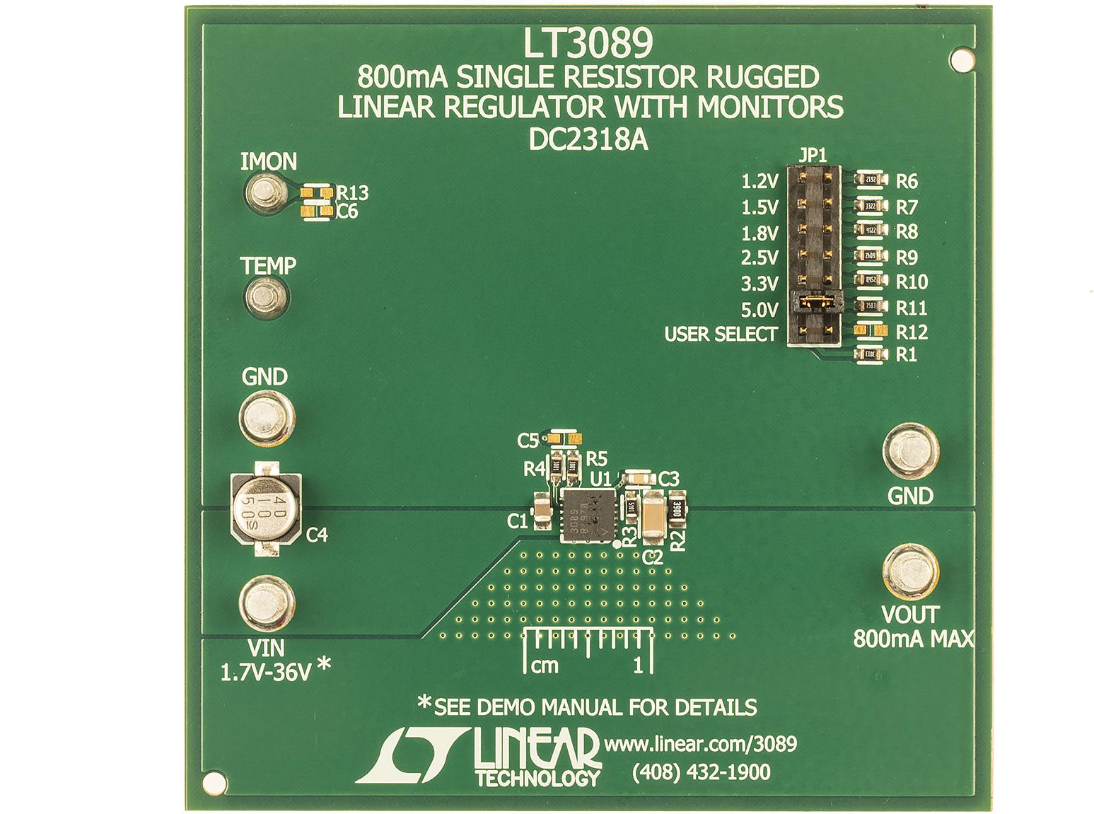 Analog Devices-DC2318A Power Management Development Boards and Kits Power Demonstration circuit