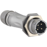 Eaton-UT0X7MS124S Steckverbinder, rund Conn Circular SKT 4 POS Crimp/Screw ST Jam Nut 4 Terminal 1 Port