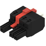 Weidmueller GmbH & Co. KG-2549370000 Connector Terminal Blocks Female Plug, Push In With Actuator