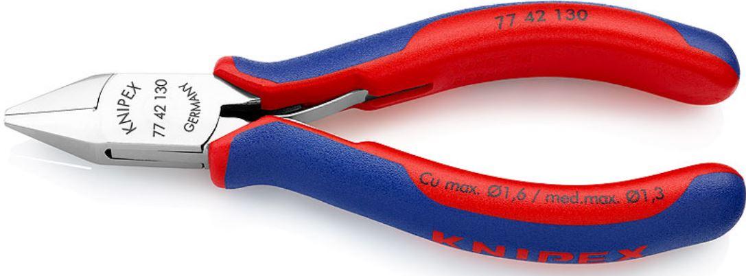 KNIPEX TOOLS LP-77 42 130 Pliers Hardware Tools, Electronics Diagonal Cutter Plier-Comfort Grip