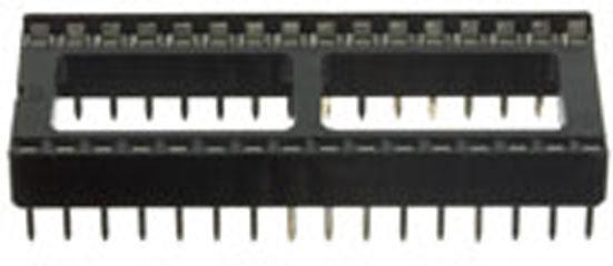CnC Tech, LLC-243-32-1-06 Prise de raccordement Conn IC Socket SKT 32 POS 2.54mm Solder ST Thru-Hole