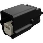 Conn Housing RCP 2 POS 2.54mm Crimp ST Cable Mount Black Bag