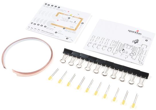 SparkFun Electronics-KIT-15817 Component Kits Paper Circuits Kit