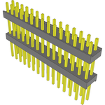 Conn Board Stacker HDR 30 POS 2.54mm Solder ST Top Entry Thru-Hole Bulk