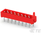 TE Connectivity-8-215464-6 Connector Headers and PCB Receptacles Conn Shrouded Header (4 Sides) HDR 16 POS 1.27mm Solder ST Top Entry Thru-Hole Box/Carton