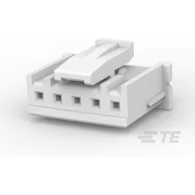 TE Connectivity-1969442-5 Einzeladersteckverbinder, Gehäuse Conn Housing PL 5 POS 2.5mm Crimp ST Cable Mount Natural Bag