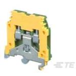 TE Connectivity-1SNA165488R2700 Steckverbinder, Klemmenblöcke Conn Ground Terminal Block 2 POS 5mm Screw Clamp G DIN Rail Box