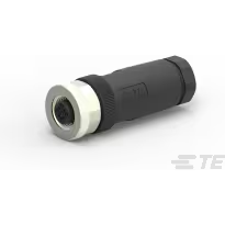 TE Connectivity-T4110002031-000 Steckverbinder, rund Conn M12 Circular SKT 3 POS Screw ST Cable Mount 3 Terminal 1 Port Bag