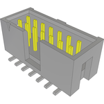 Conn Shrouded Header (4 Sides) HDR 14 POS 2.54mm Solder ST Top Entry SMD Tube