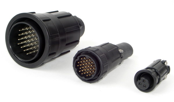 Conxall-CXS3106A10SL4S Connettore circolare Conn Circular SKT 2 POS Solder ST Cable Mount 2 Terminal 1 Port