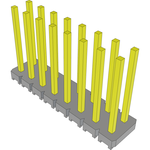 Conn Unshrouded Header HDR 16 POS 2.54mm Solder ST Top Entry Thru-Hole Bulk