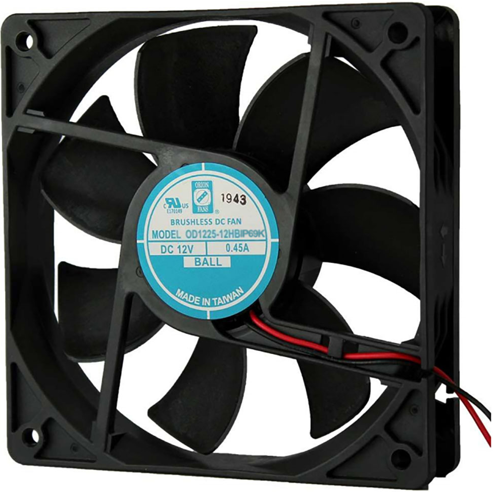 ORION FANS-OD1225-24HBIP69K Gebläse und Lüfter DC Fan
