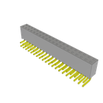Conn Socket Strip SKT 40 POS 2.54mm Solder RA Side Entry Thru-Hole Bulk