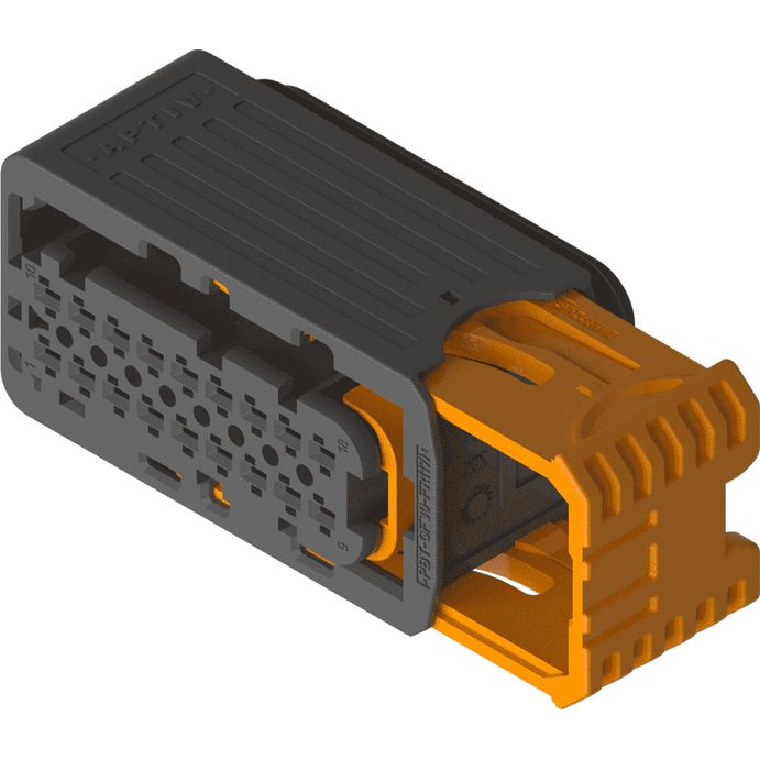 Delphi-33342277 Einzeladersteckverbinder, Gehäuse Connector 18 way Female Black