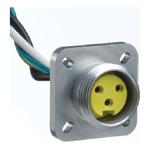 Cable Assembly Circular UL 1015 0.305m 16AWG Circular 6 POS F Mini-Change