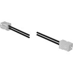 Cable Assembly UL 10002 0.6m 22AWG Wire to Board to Wire to Board 2 to 2 POS F-F Crimp-Crimp Bag