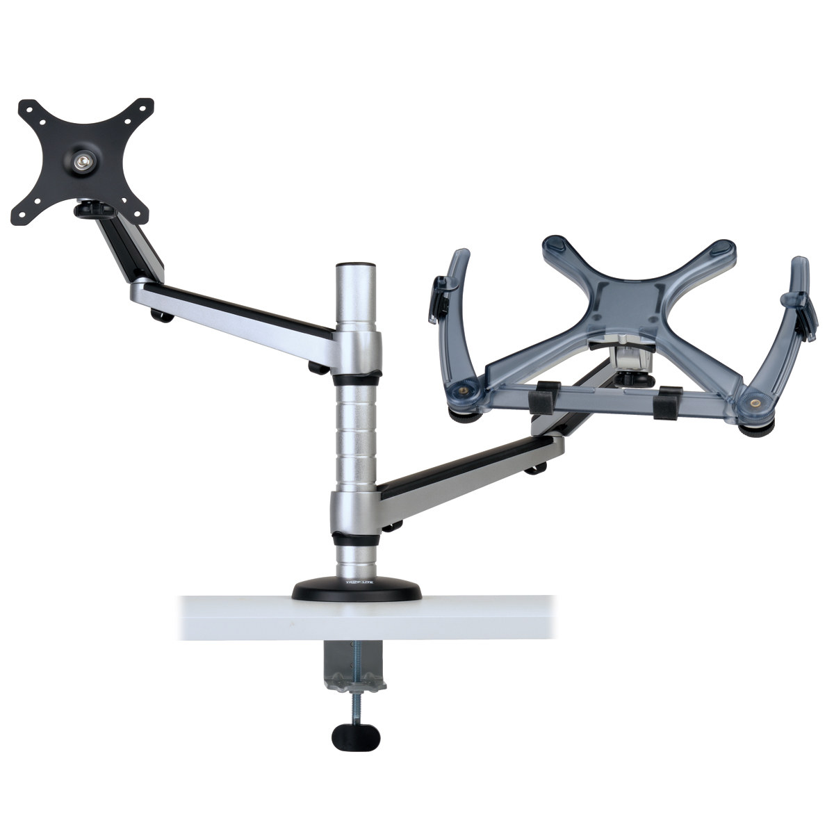Eaton-DDR1327NBMSC null Full Motion Dual Desk Clamp for 13" to 27"