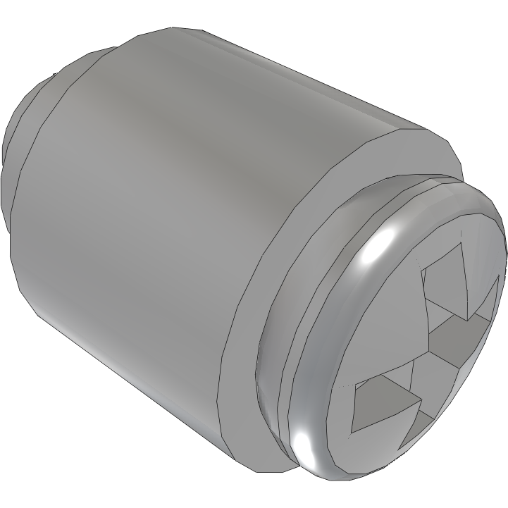 Samtec-SO-0515-01-01-02 Distanzhülsen Standoff Round F 4-40-THD Stainless Steel 303