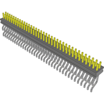 Conn Micro Terminal Strip HDR 72 POS 1mm Solder RA Side Entry SMD Tube