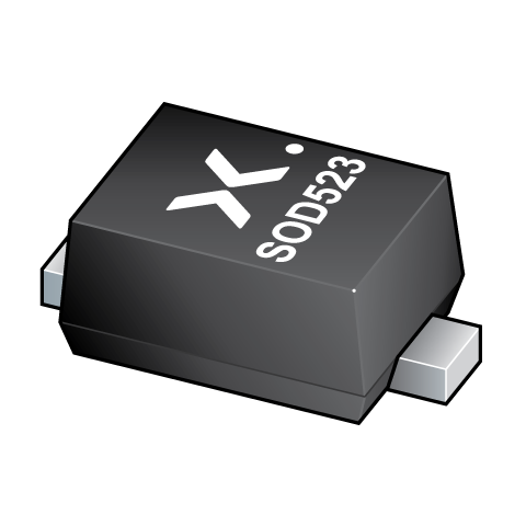 Nexperia-BZX58550-C5V1-QX Zener Diode Zener Single 5.1V 5% 300mW 2-Pin SC-79 T/R Automotive AEC-Q101
