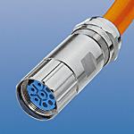 Molex-1202330001 Connecteur circulaire Conn Circular SKT 6 POS Crimp ST Cable Mount 6 Terminal 1 Port BradConnectivity™