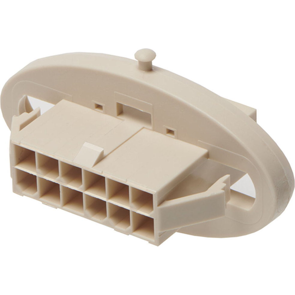 Molex-2070170010 Einzeladersteckverbinder, Gehäuse Conn Housing PL 10 POS 4.2mm Crimp ST Panel Mount Natural Bag