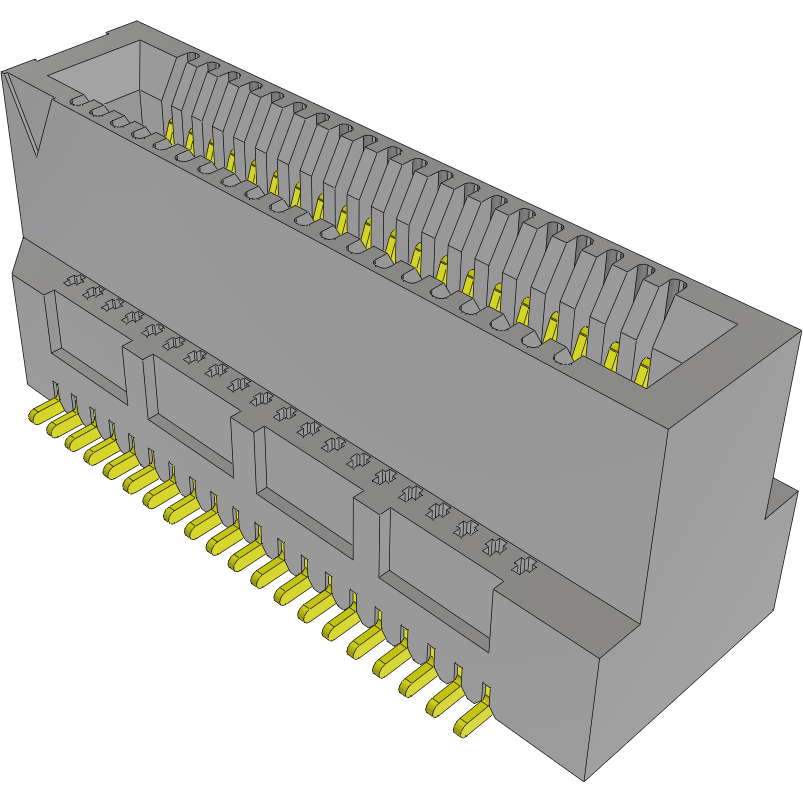Samtec-MEC8-120-02-S-DV Connector Card Edge Conn Card Edge SKT 40 POS 0.8mm Solder ST SMD Tray