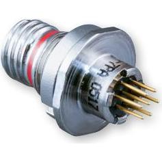 Glenair-801-038-07NF7-10SA Steckverbinder, rund Conn Circular SKT 10 POS Solder ST Jam Nut 10 Terminal 1 Port