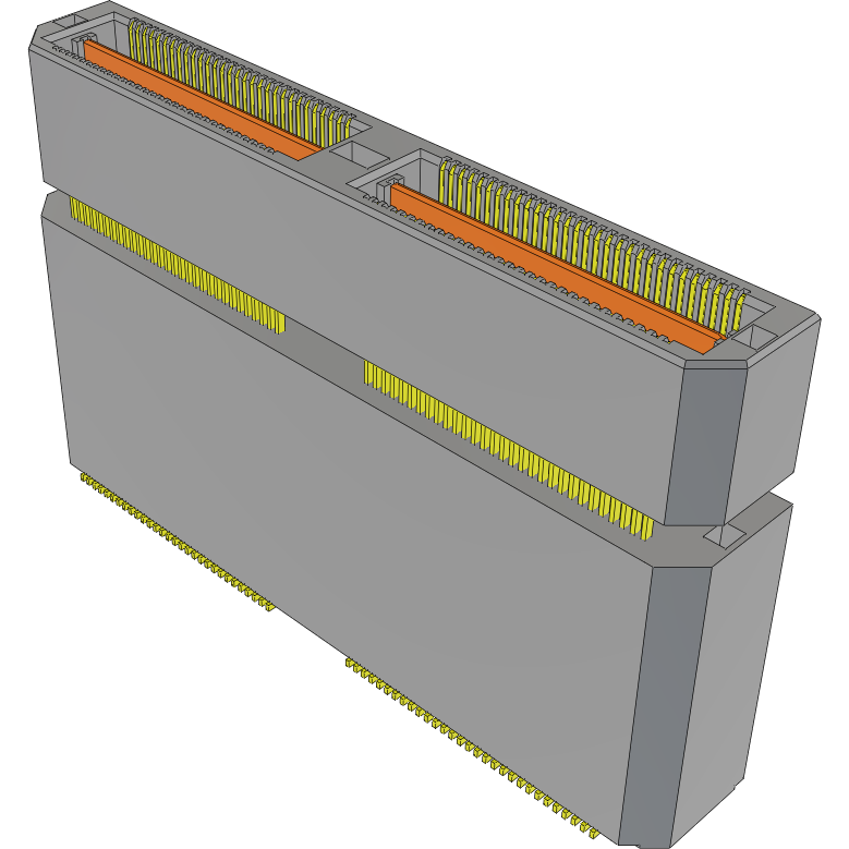Samtec-QTH-060-07-H-D-A Steckverbinderleisten und Leiterplattenbuchsen Conn Micro High Speed Terminal Strip HDR 120 POS 0.5mm Solder ST Top Entry SMD Q Strip® Tray