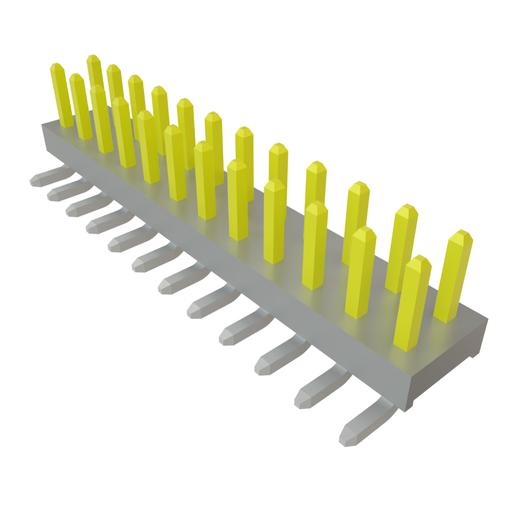 Samtec-TMM-112-01-L-D-SM Connector Headers and PCB Receptacles Conn Unshrouded Header HDR 24 POS 2mm Solder ST Top Entry SMD Tube